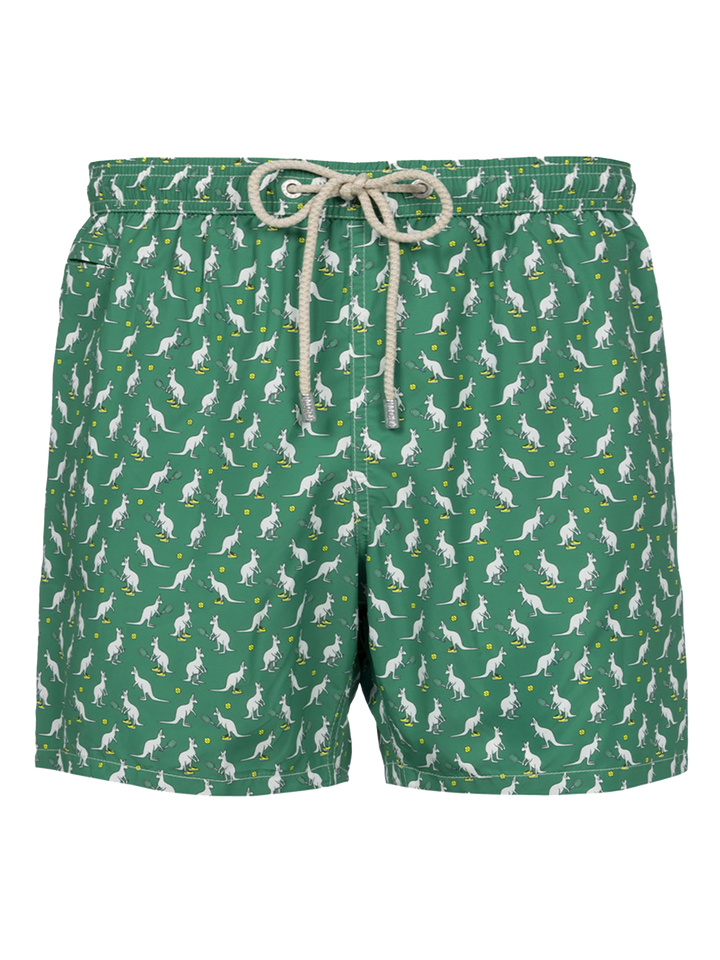 Herren-Badeshorts aus leichtem Stoff Lighting Micro Fantasy mit Känguru-Print | AUSTRALIAN BRAND SPECIAL EDITION