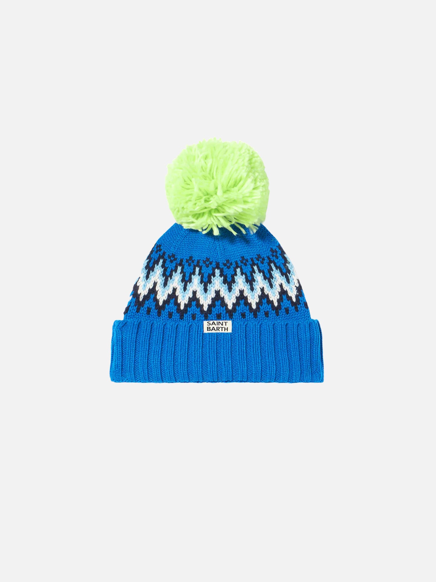 Boy beanie with Icelandic jacquard - MC2 Saint Barth
