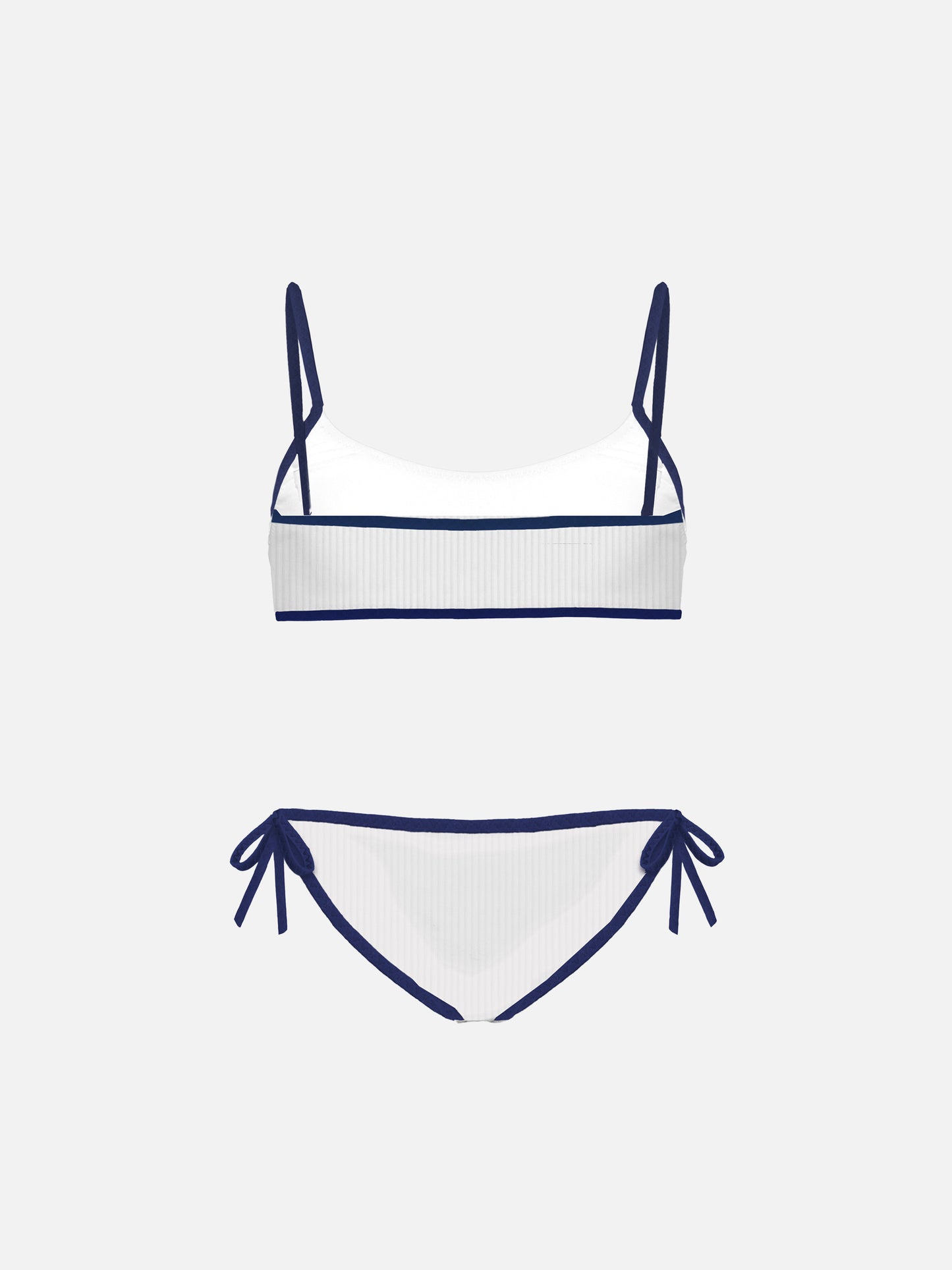 Girl white bralette bikini - MC2 Saint Barth