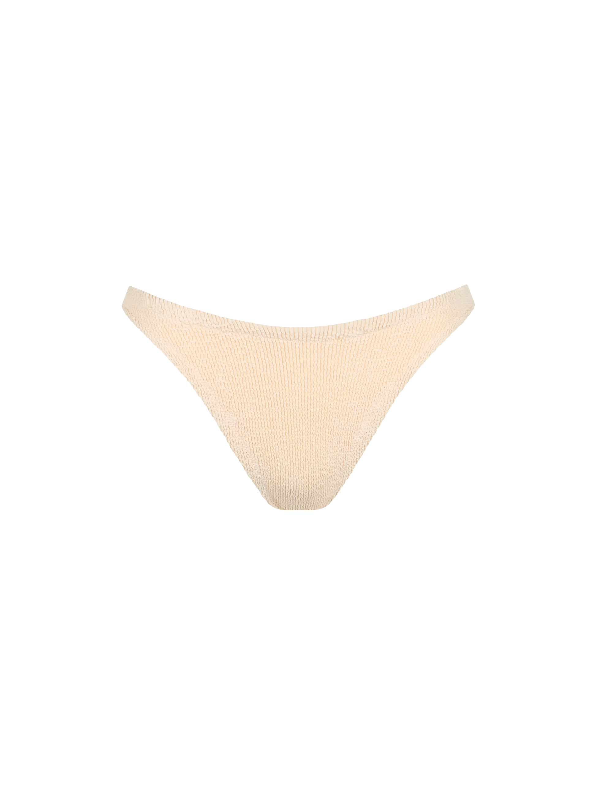 Woman beige classic crinkle swim briefs Elise - MC2 Saint Barth