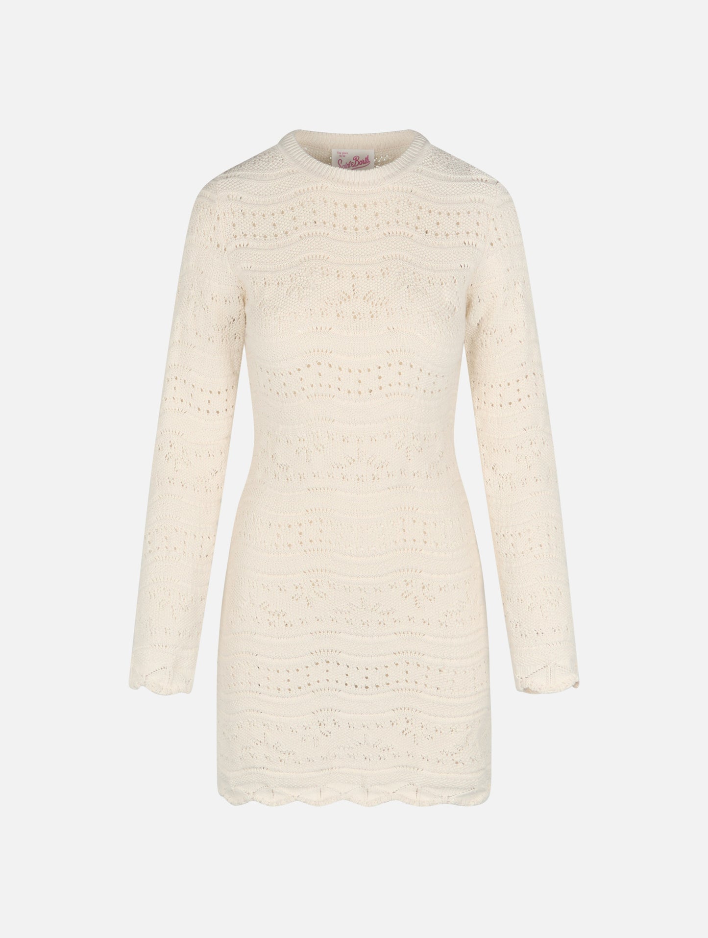 Woman cotton knit mini dress Imany - MC2 Saint Barth