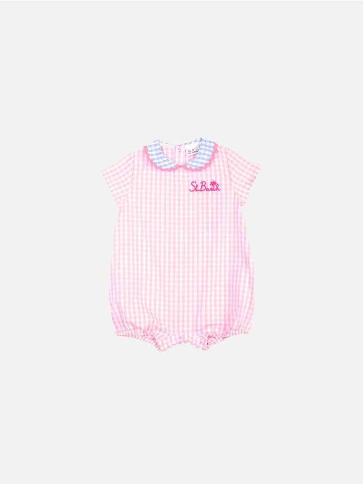 Baby cotton romper suit - MC2 Saint Barth