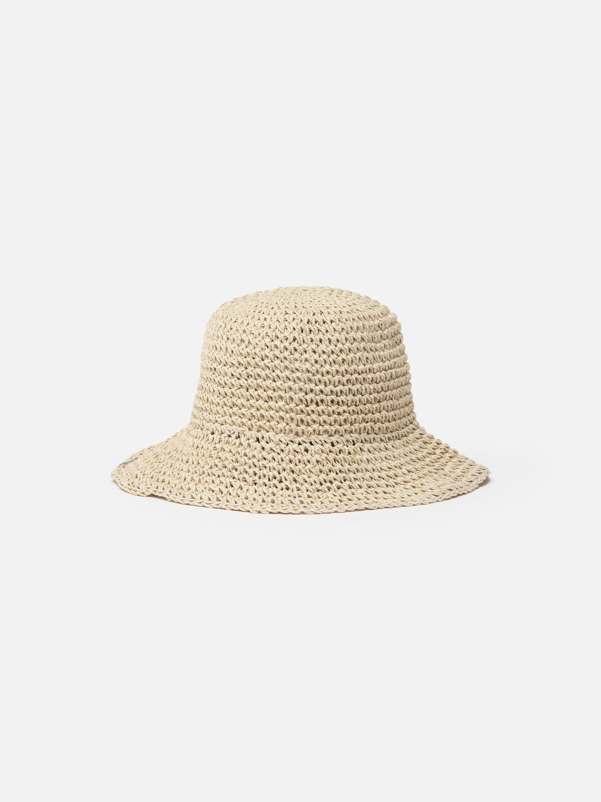 Cappello di paglia stile secchiello Polly