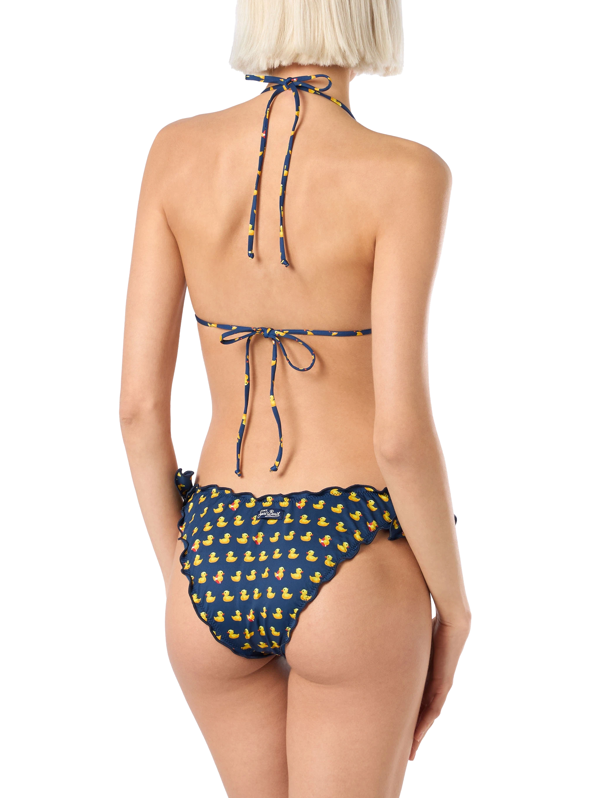 Woman ducky classic swim briefs Moon - MC2 Saint Barth