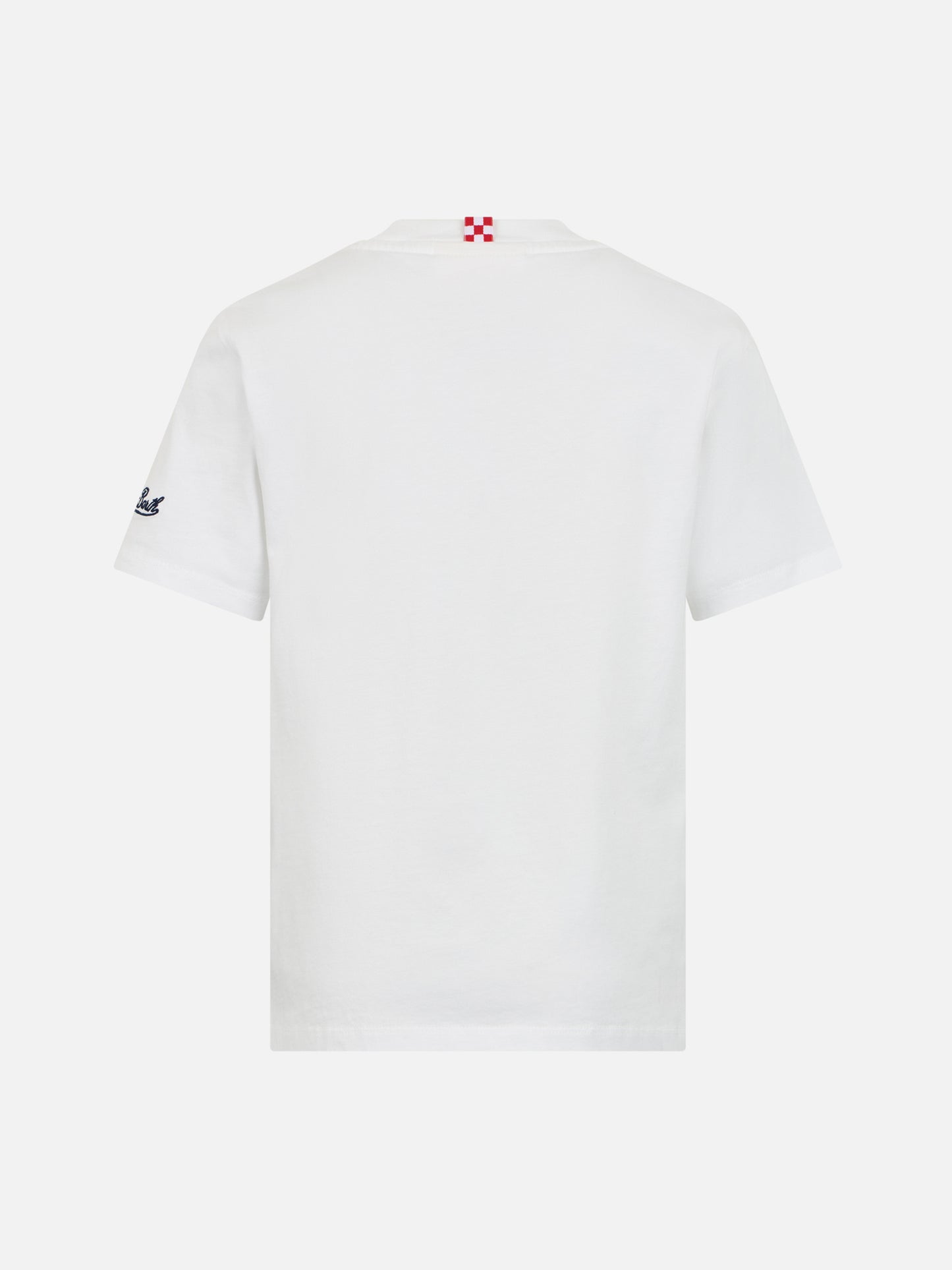 Boy cotton t-shirt with ducky big Babol print | BIG BABOL SPECIAL EDITION - MC2 Saint Barth