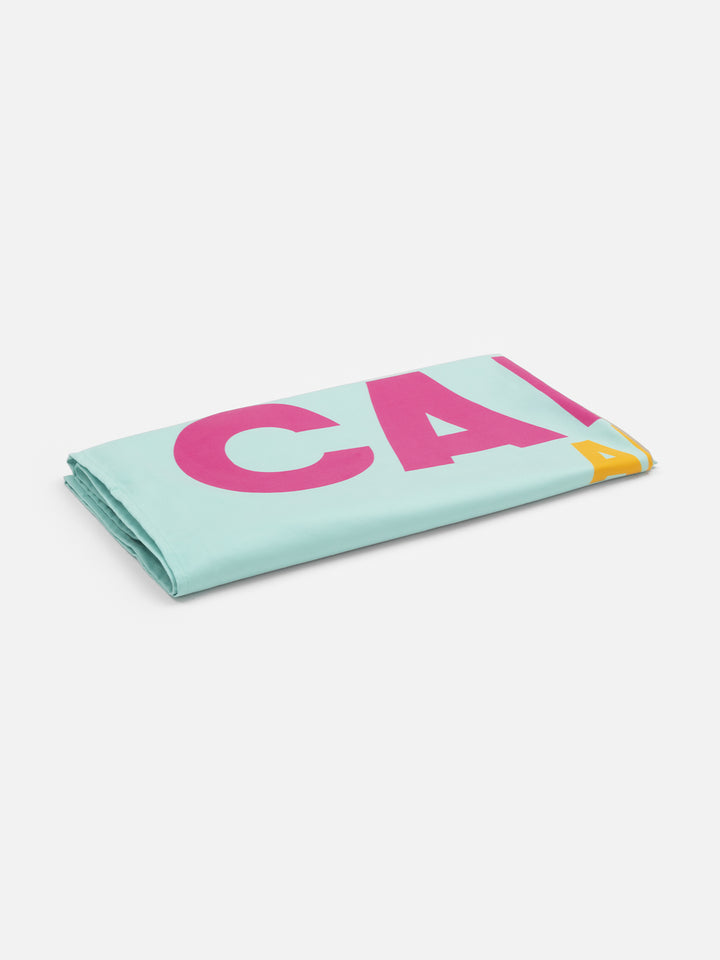 Mikrofaser-Strandtuch mit Capri-Print Aidan