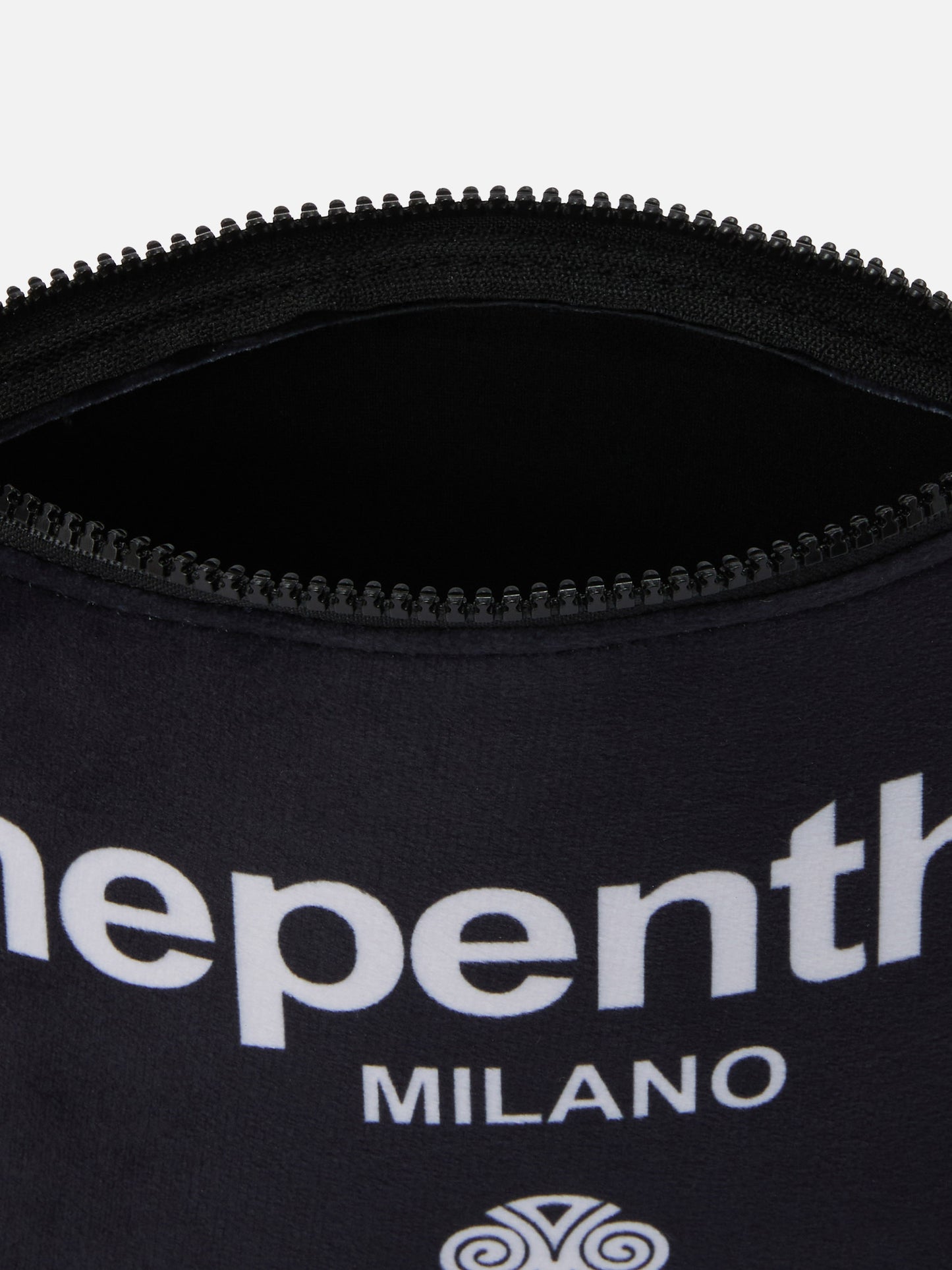 Aline Pouch in wool-effect fabric with Nepentha print | NEPENTHA SPECIAL EDITION