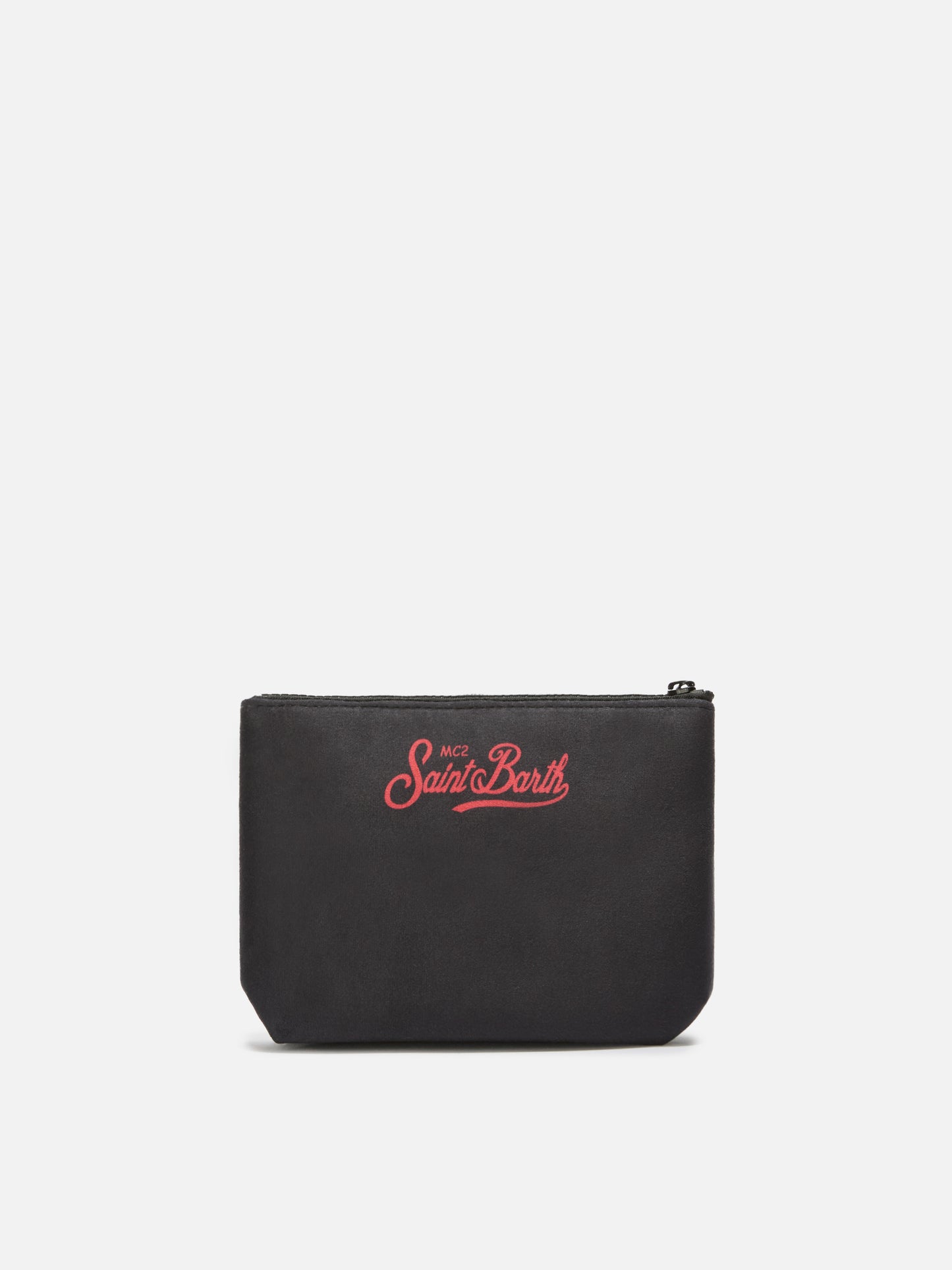 Aline Pouch in wool-effect fabric with Yuppies print | YUPPIES SPECIAL EDITION