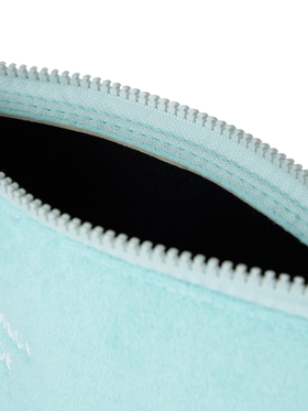 Aline water green embossed terry pochette - MC2 Saint Barth