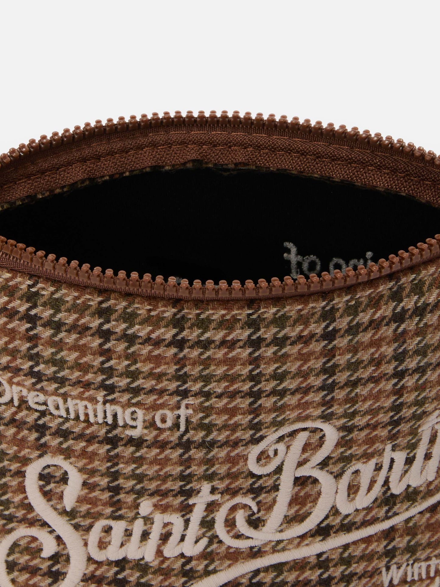 Aline Wollbeutel aus Hahnentritt-Wollmischung