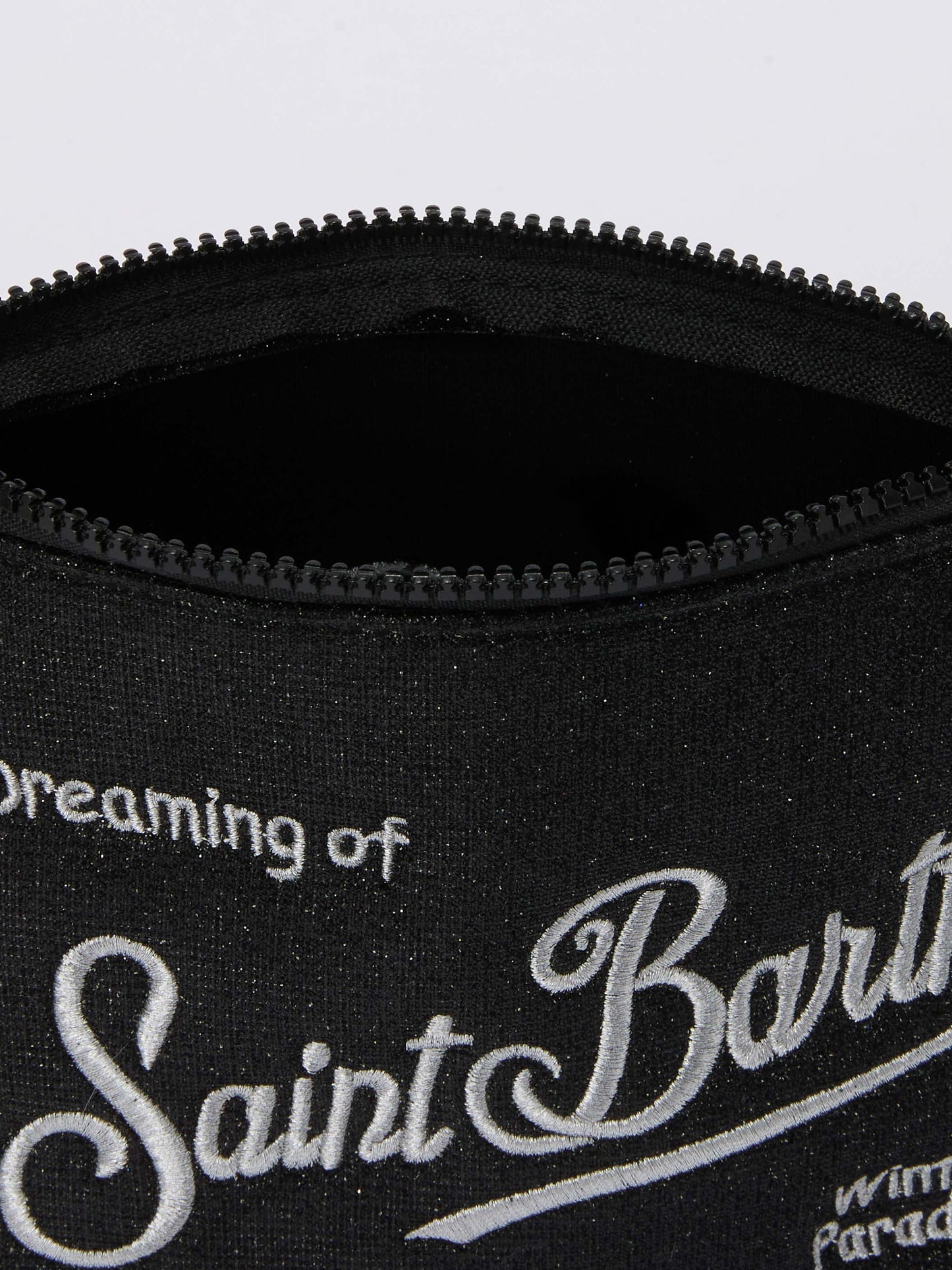 Aline Lurex-Beutel in Schwarz