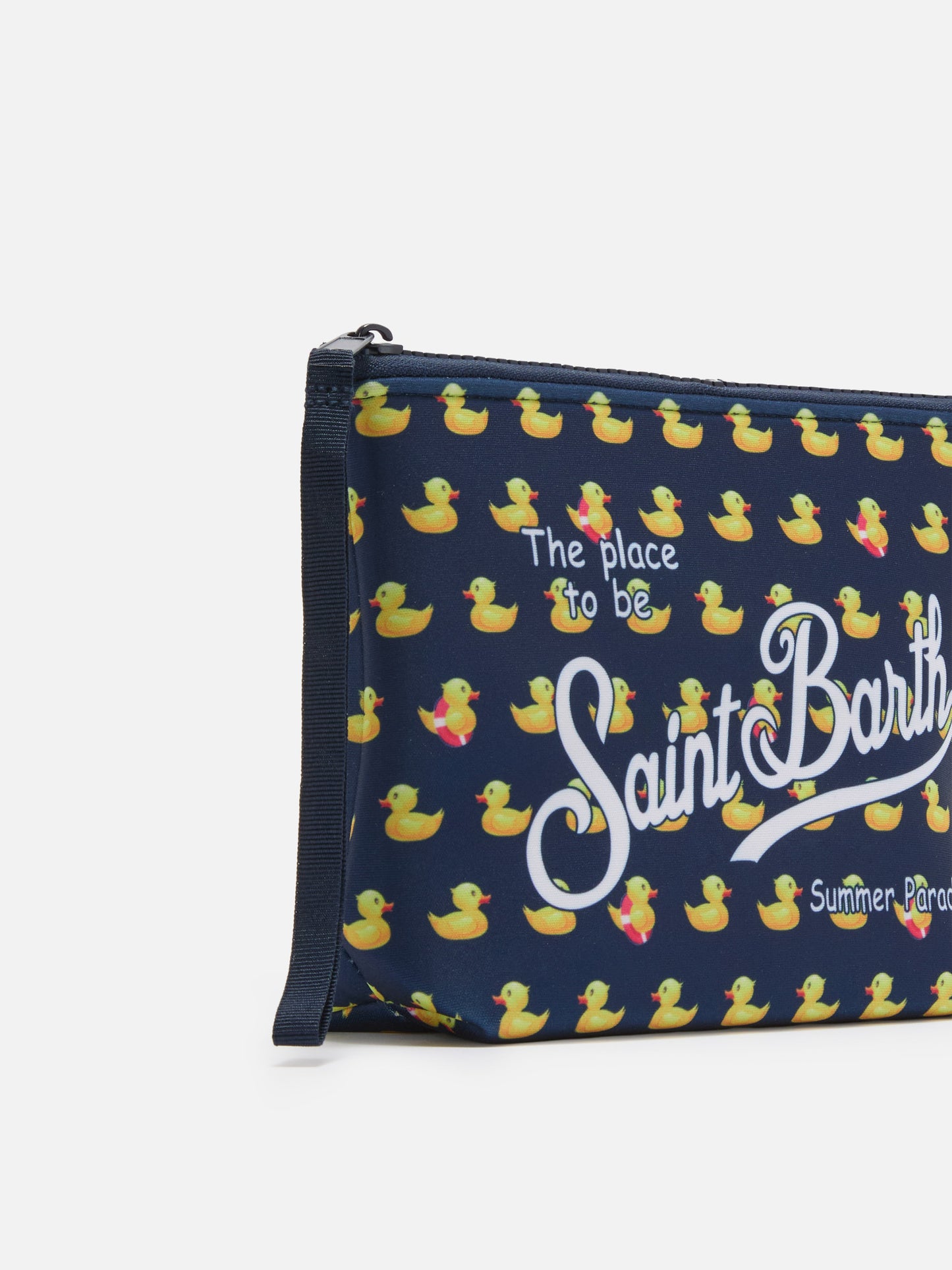 Aline Scuba-Pouch mit Enten-Print