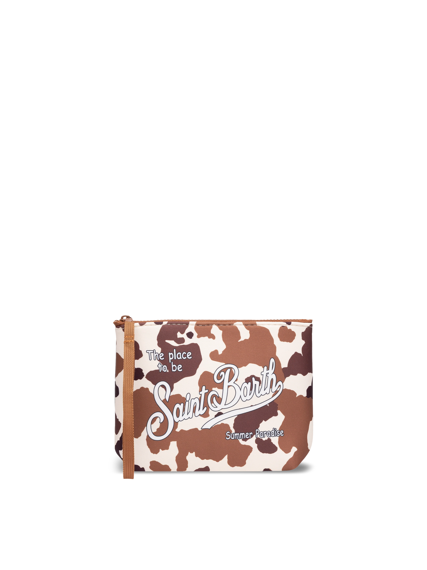 Aline scuba pochette with cow print - MC2 Saint Barth