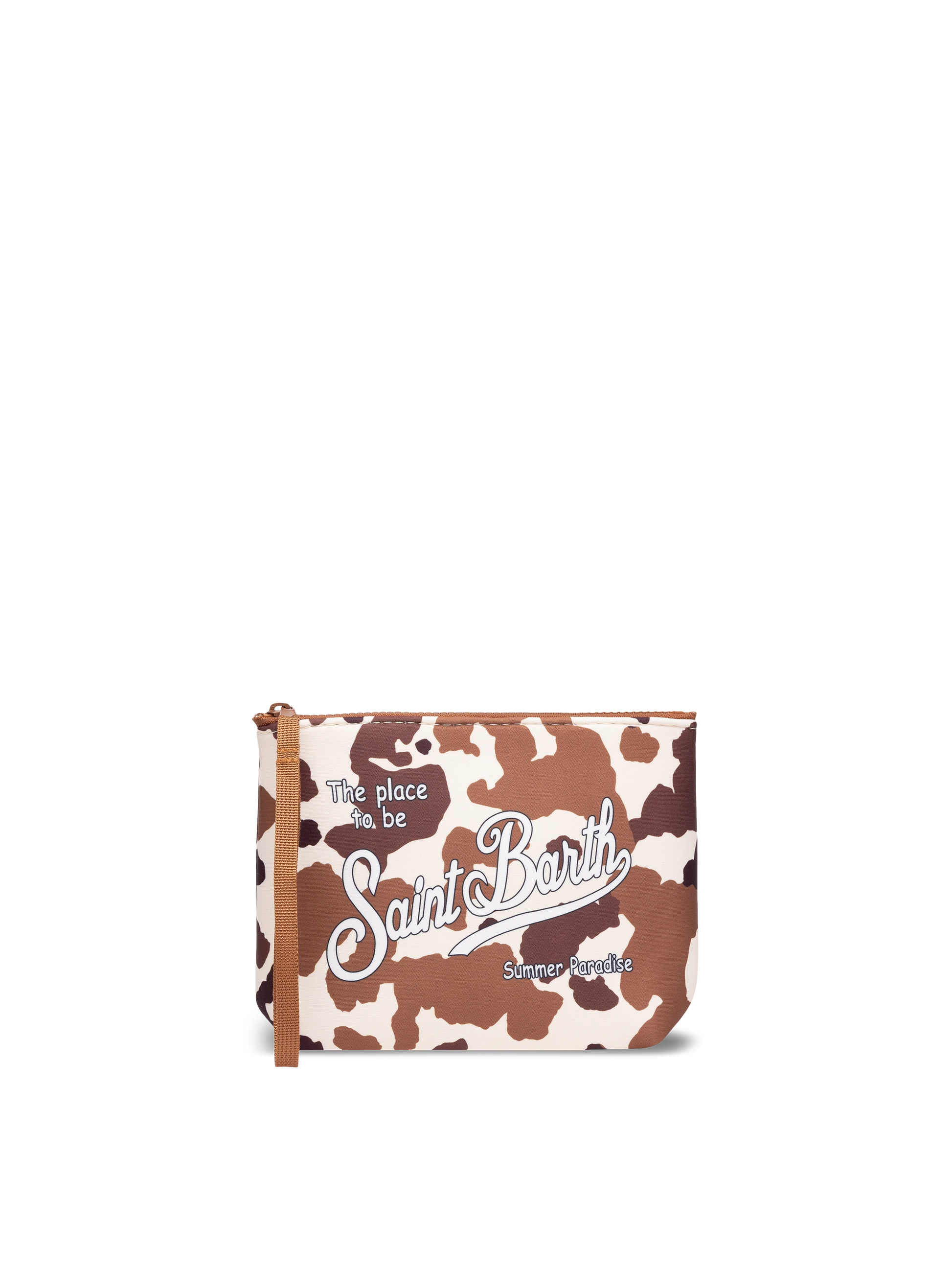 Aline scuba pochette with cow print - MC2 Saint Barth
