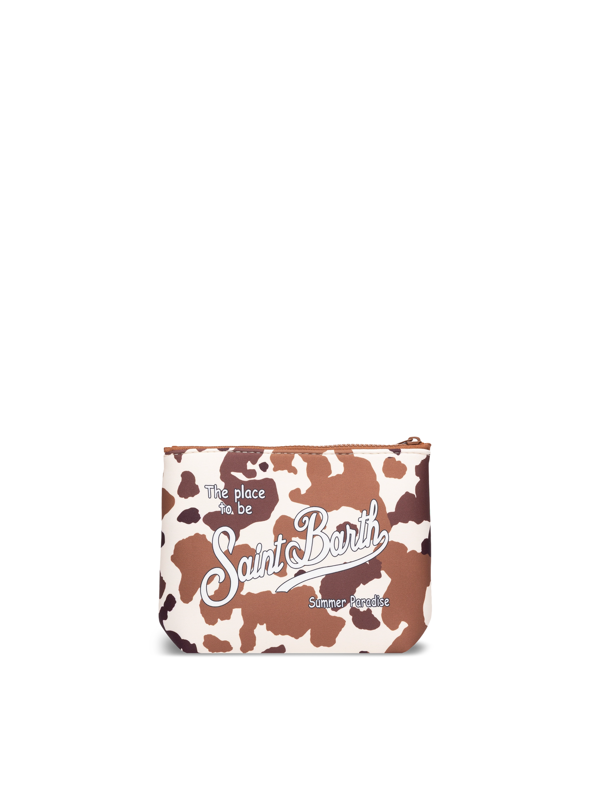 Aline scuba pochette with cow print - MC2 Saint Barth