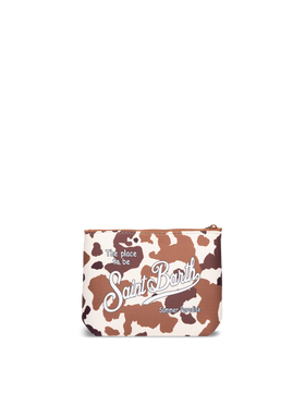 Aline scuba pochette with cow print - MC2 Saint Barth