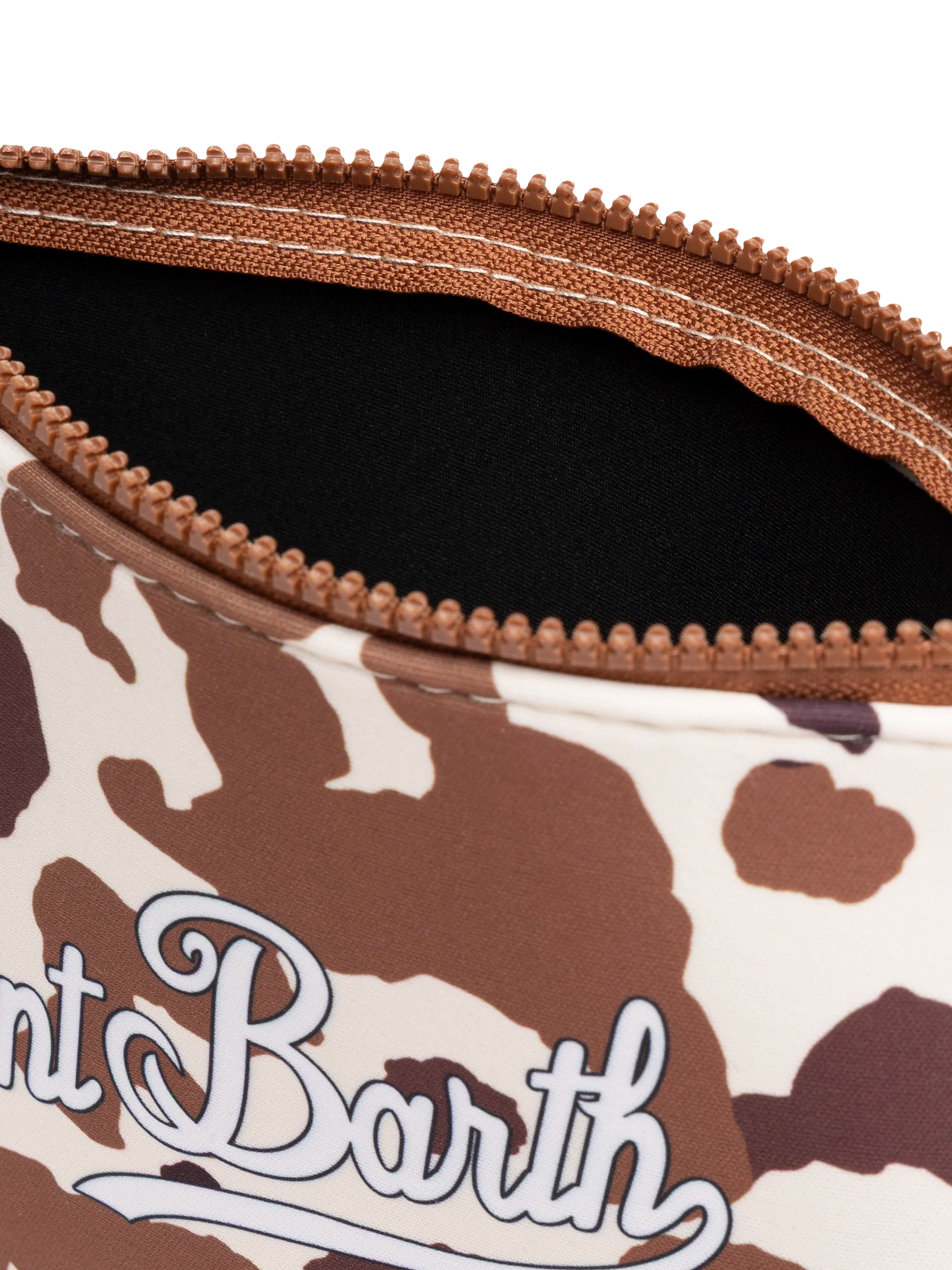 Aline scuba pochette with cow print - MC2 Saint Barth