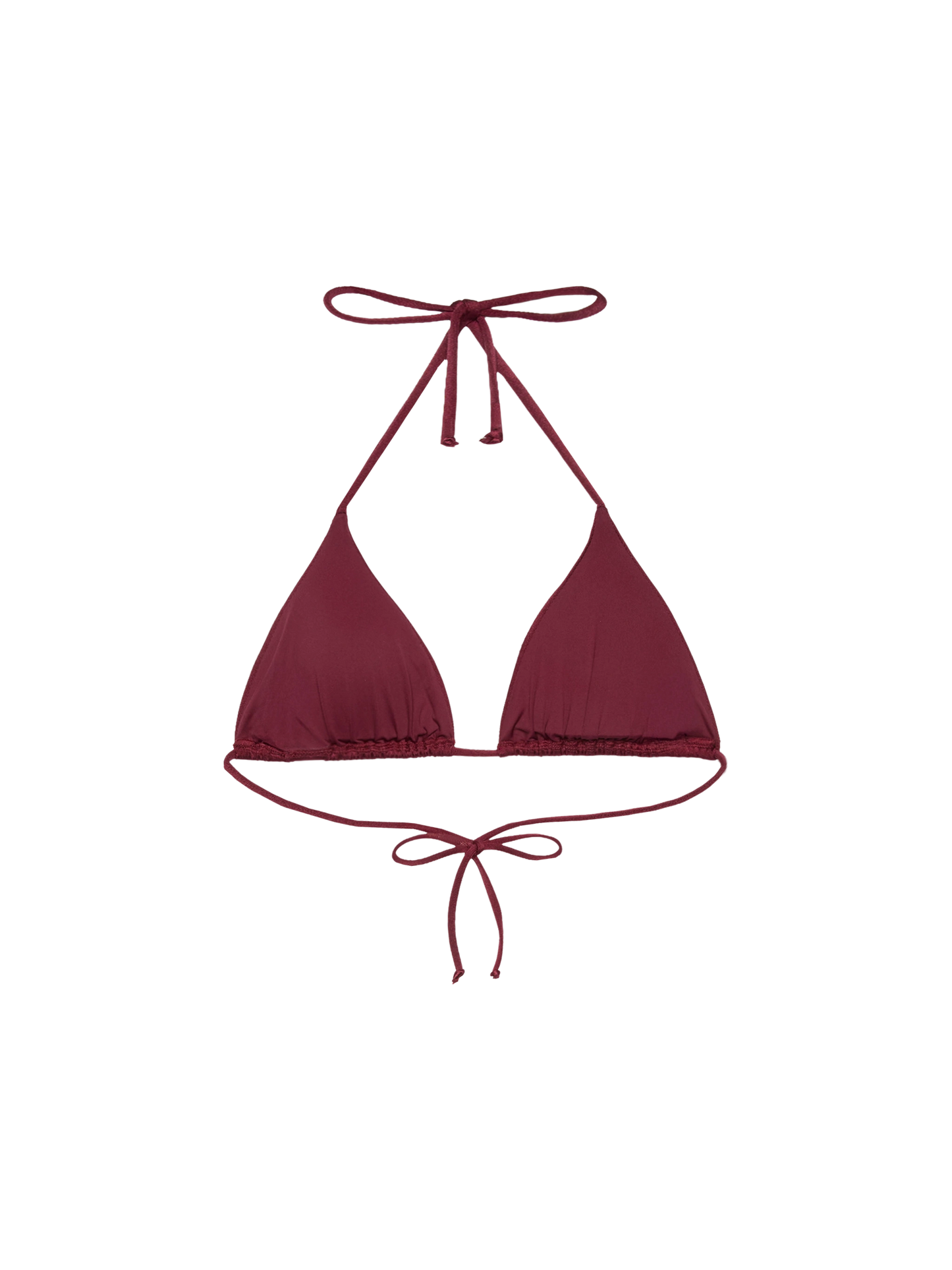 Annabelle riangle top swimsuit with rhinestones - MC2 Saint Barth