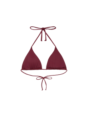 Annabelle riangle top swimsuit with rhinestones - MC2 Saint Barth