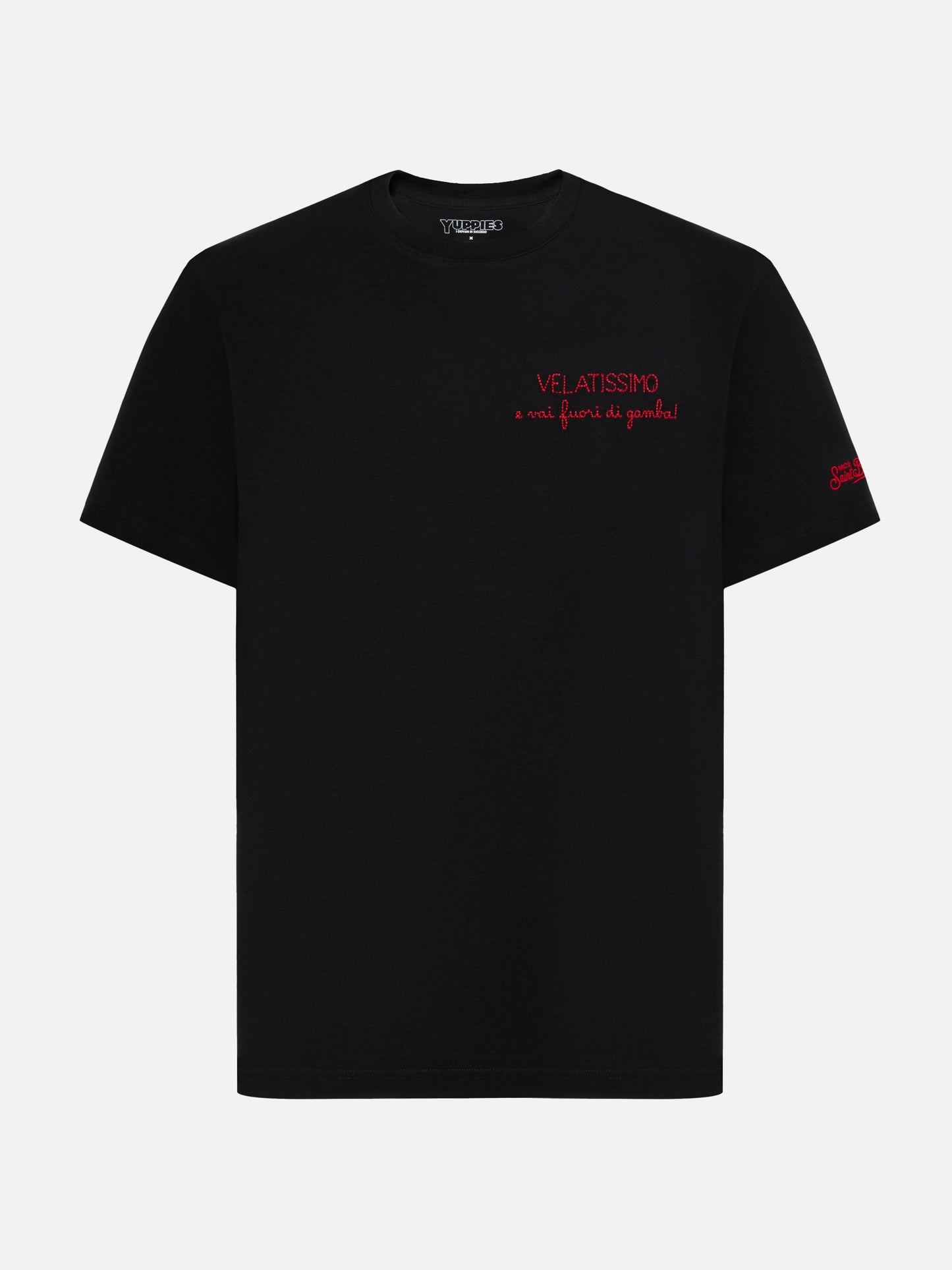 Camiseta invernal de algodón Arnott con bordado VELATISSIMO... | YUPPIES SPECIAL EDITION