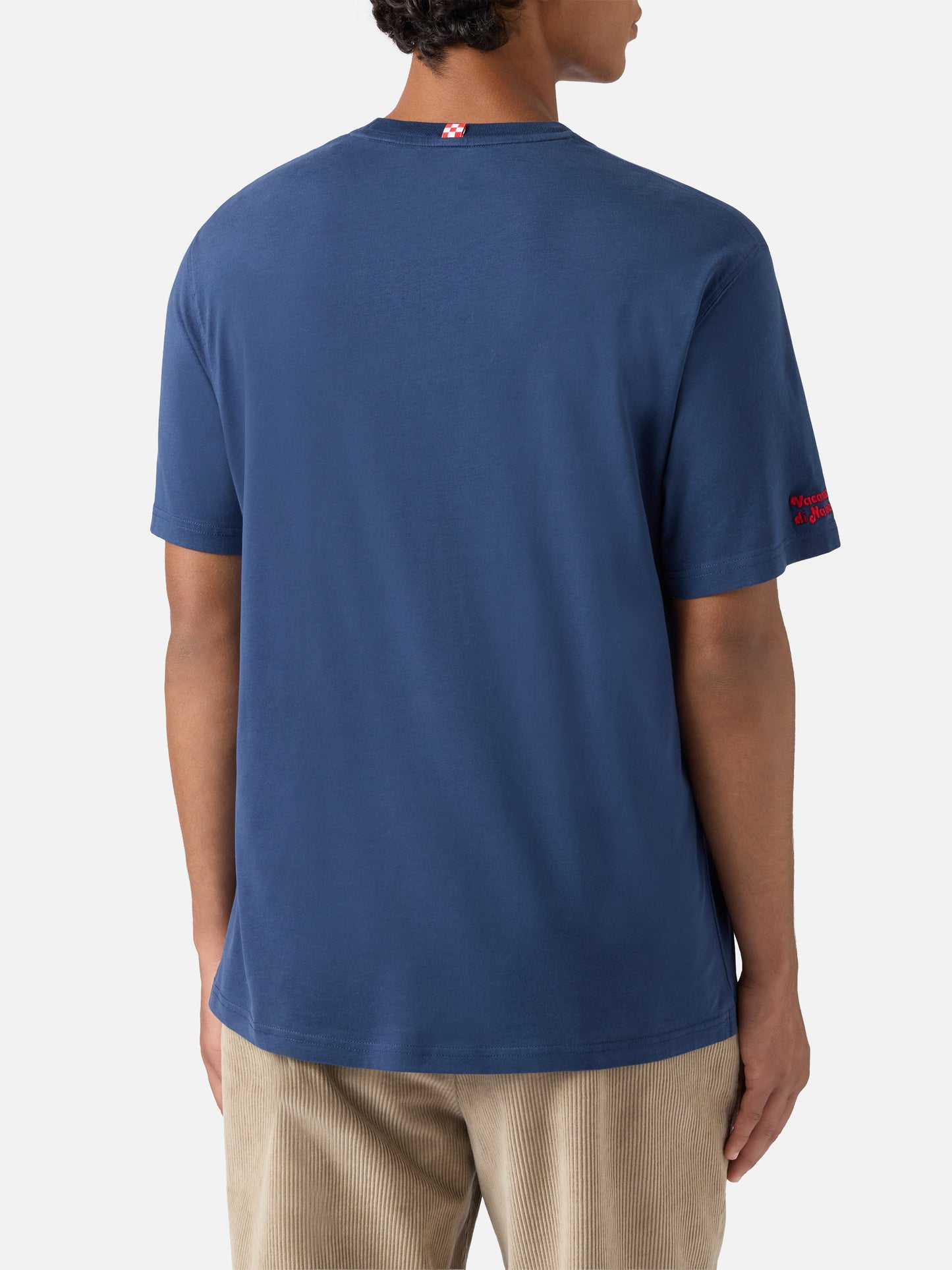 Winter-Baumwoll-T-Shirt Arnott Warm mit Non sono bello … piaccio! Stickerei | VACANZE DI NATALE SONDERAUSGABE