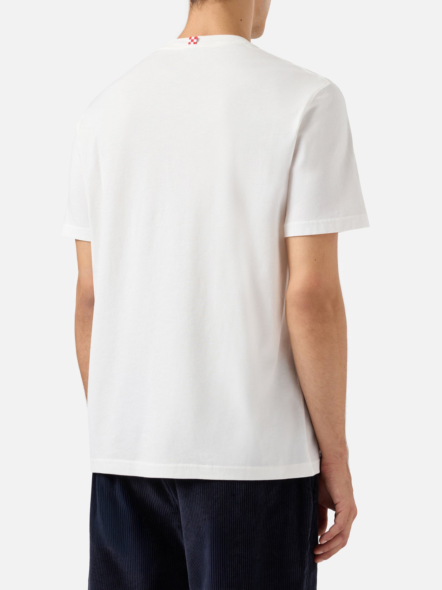 Winter-Baumwoll-T-Shirt Arnott Warm mit Logo-Flockdruck | VACANZE DI NATALE SPECIAL EDITION