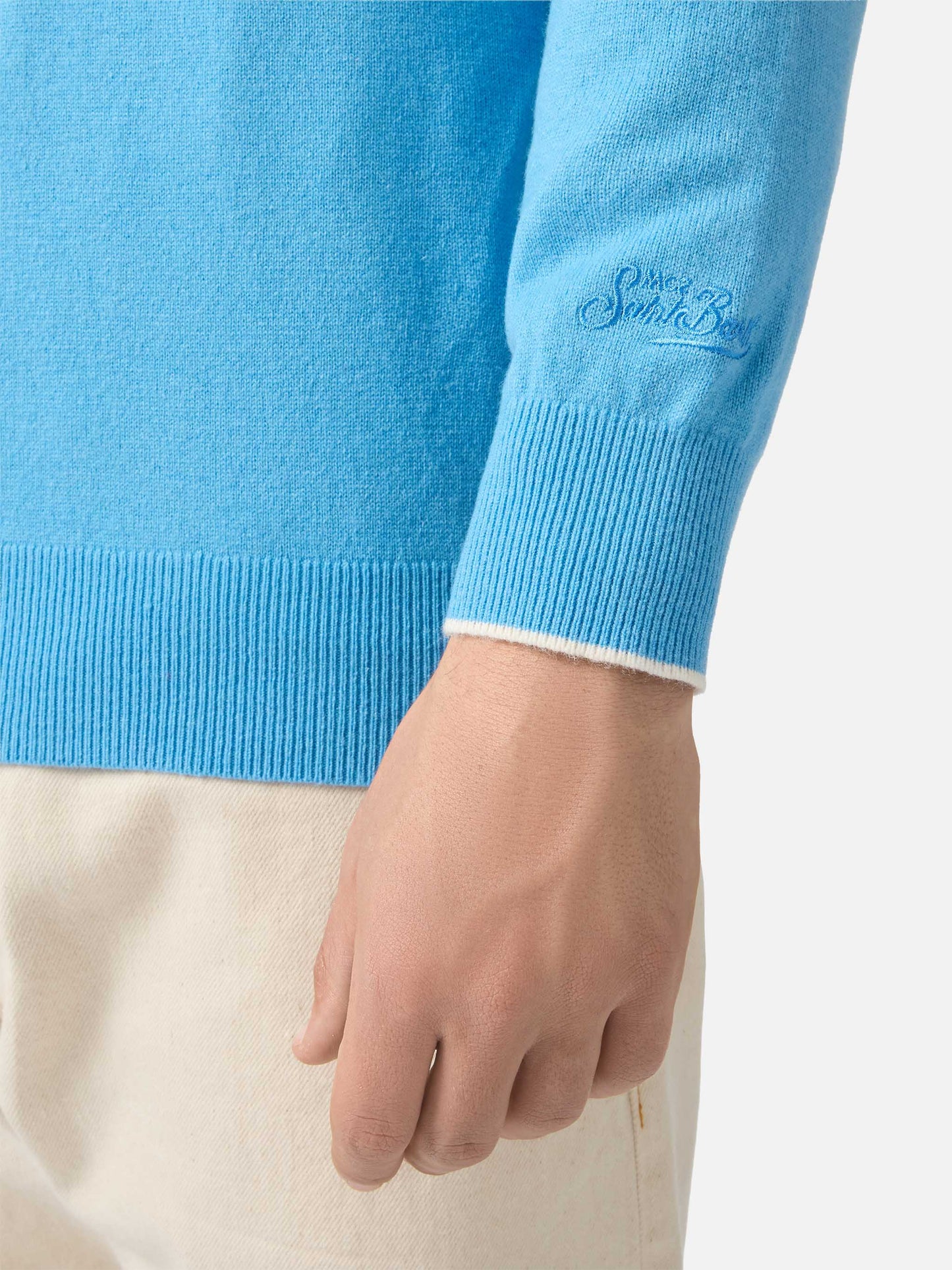 Belmont Light Polo-Sweater mit Lazio-Patch | SS LAZIO SONDEREDITION