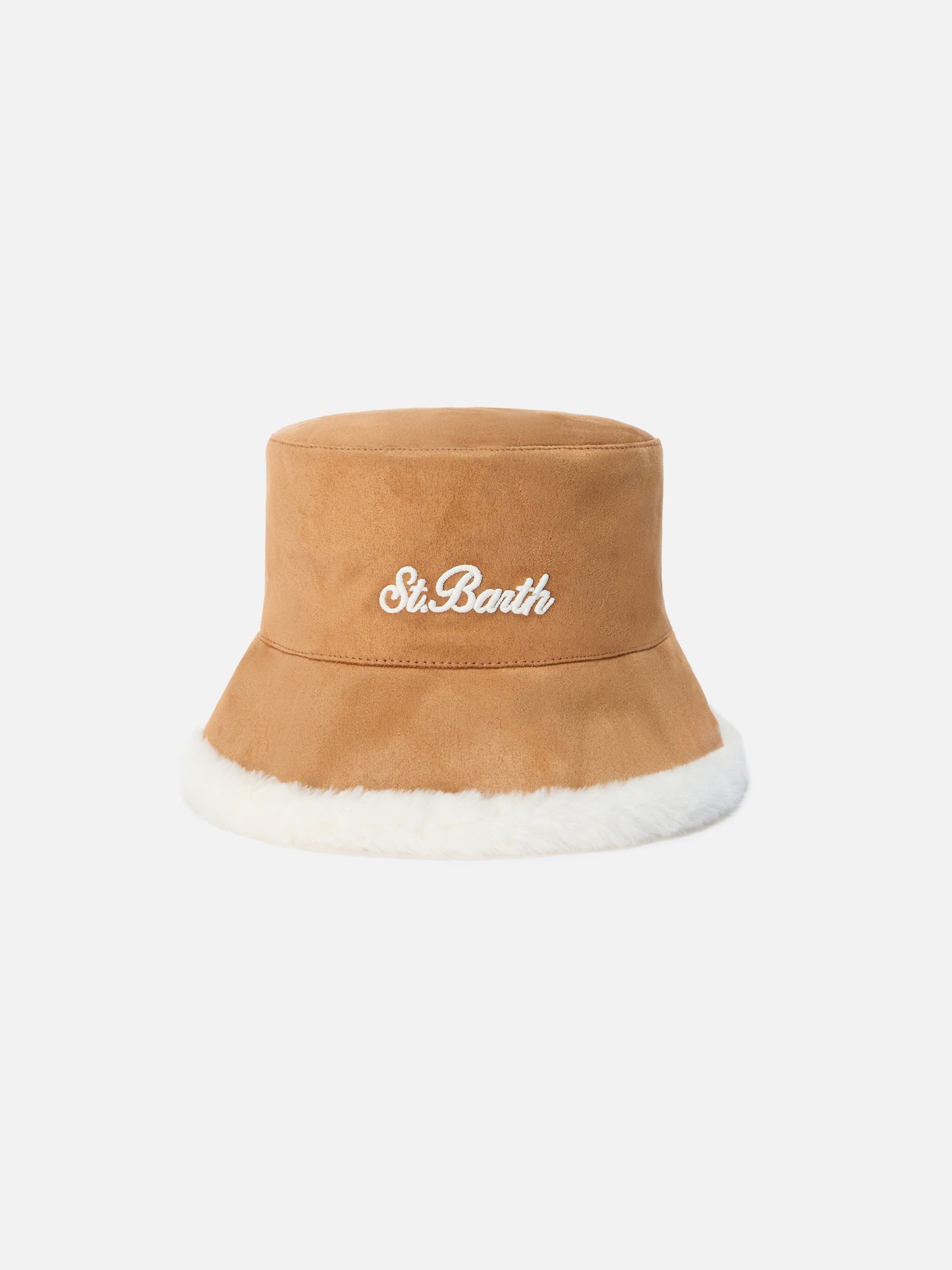 Bucket Hat Double Suede Fur, reversible