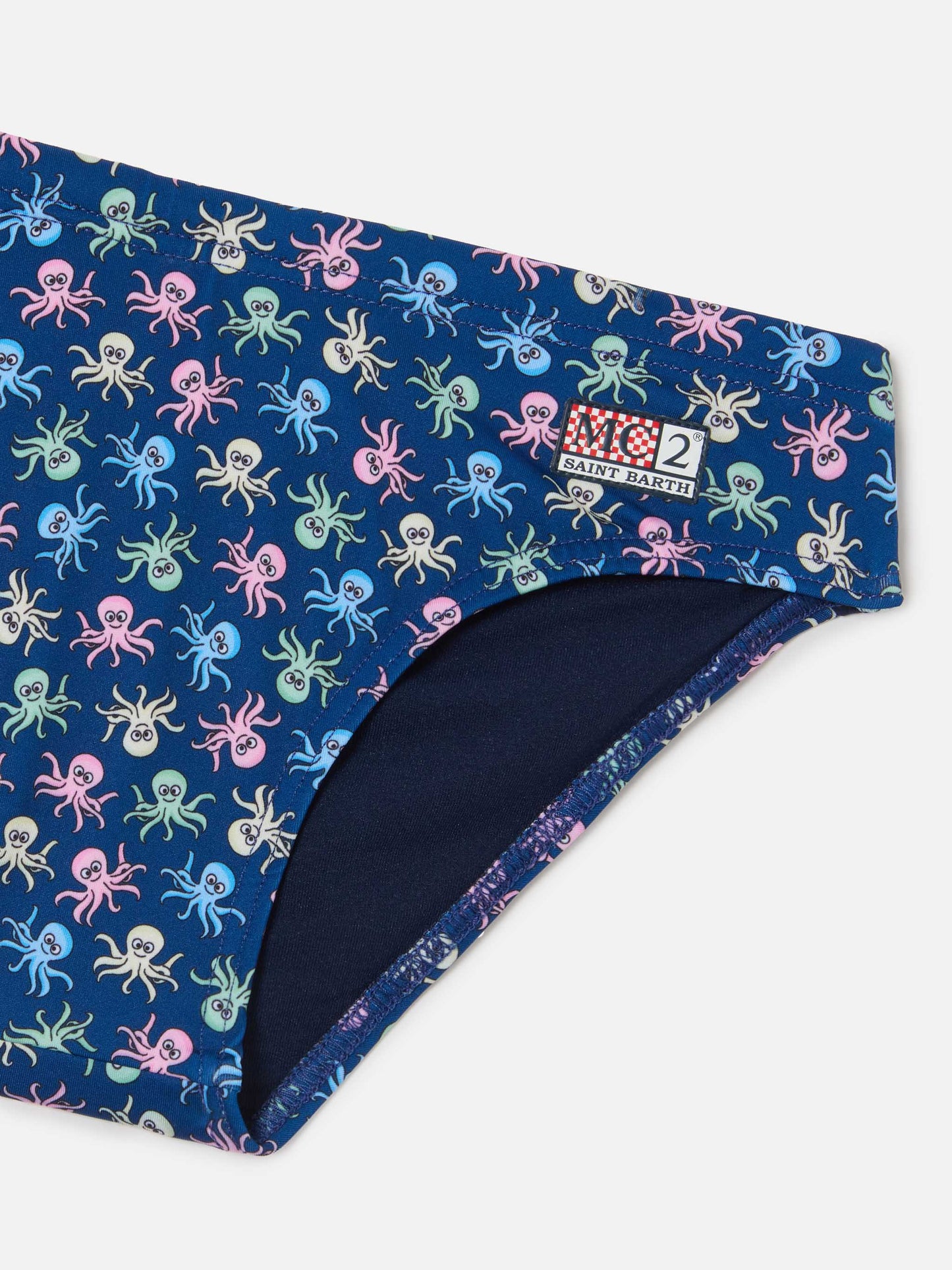 Slip de bain Billy à imprimé pieuvres all-over