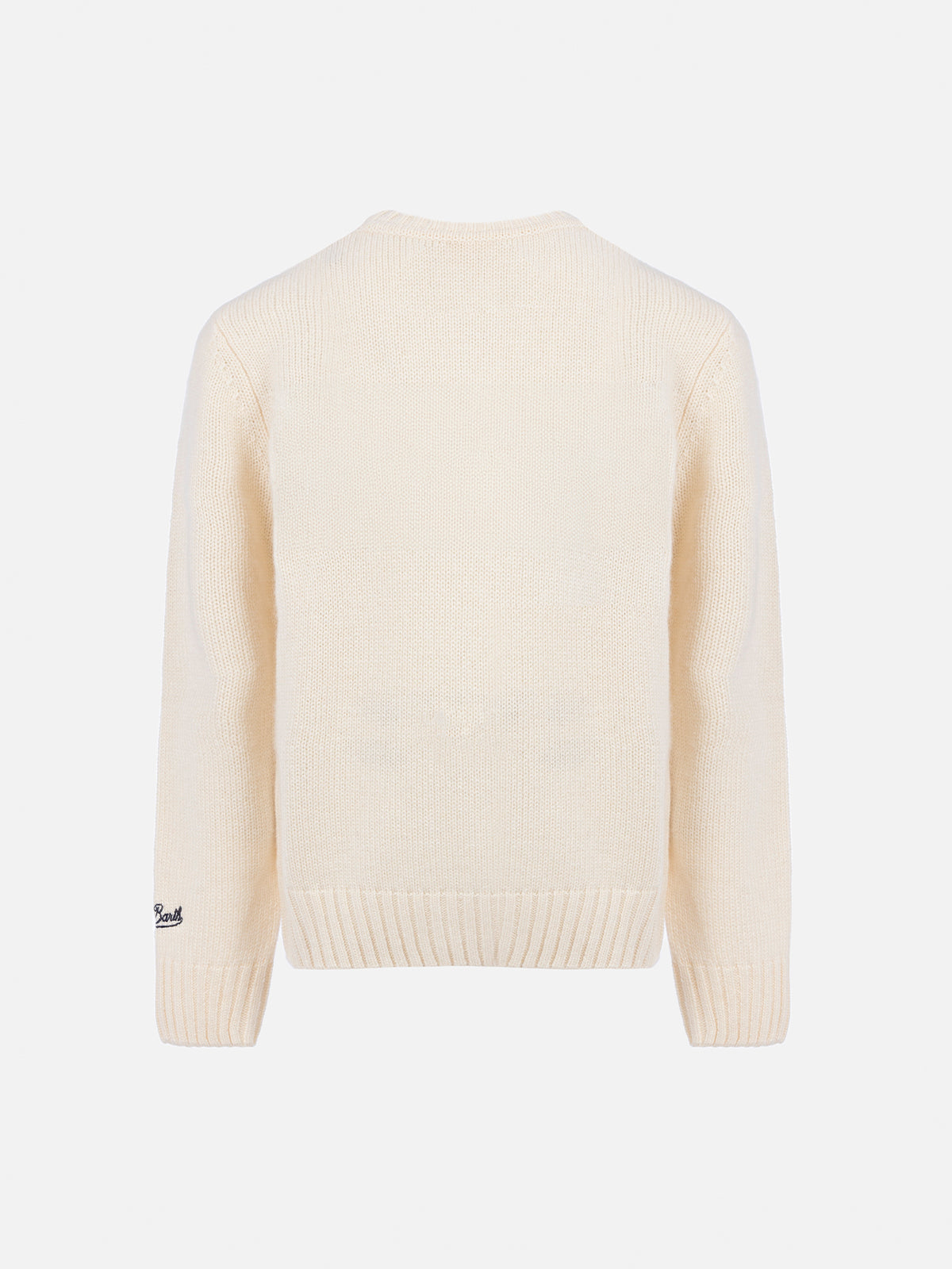 Boy sweater Bombardino with St. Moritz embroidery | ST. MORITZ TOP OF THE WORLD SPECIAL EDITION - MC2 Saint Barth