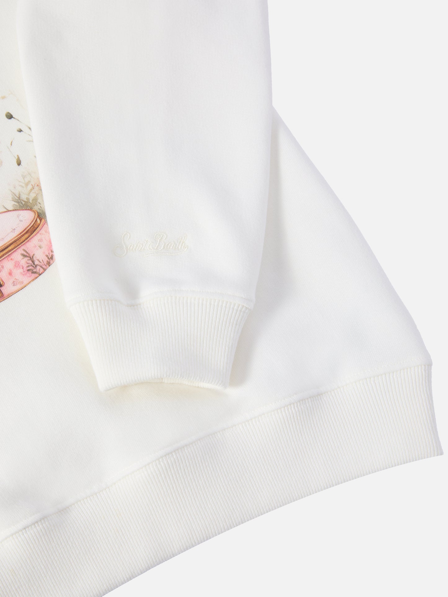 Briony-Sweatshirt mit Rundhalsausschnitt und Hasenmuster