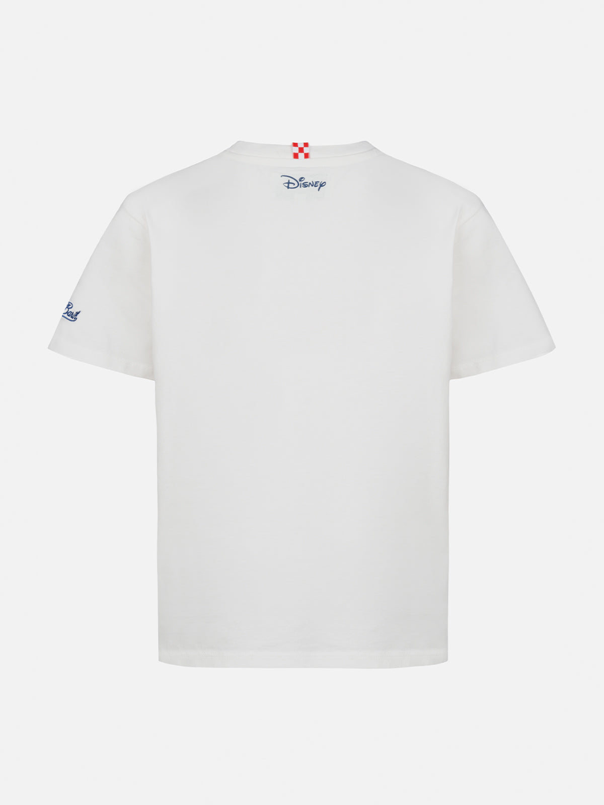 Boy heavy cotton t-shirt Cameron Mickey print and St. Barth Bomber embroidery | DISNEY SPECIAL EDITION - MC2 Saint Barth