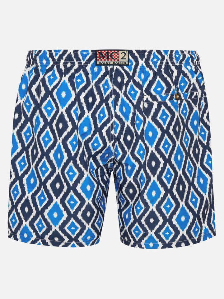 Man swim shorts with pattern
