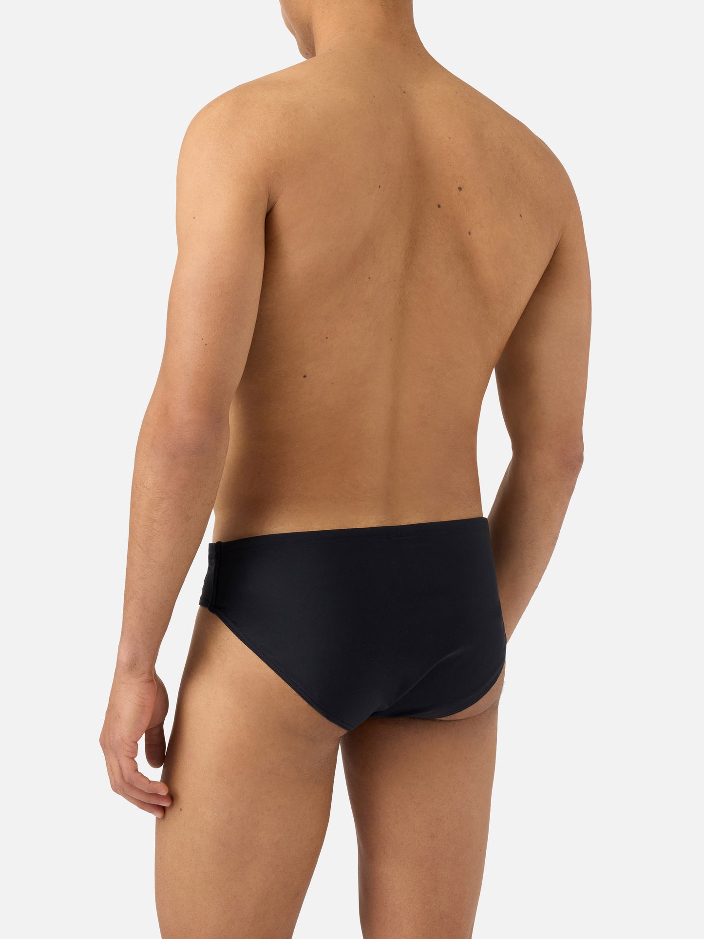 Bañador slip negro liso Cayo
