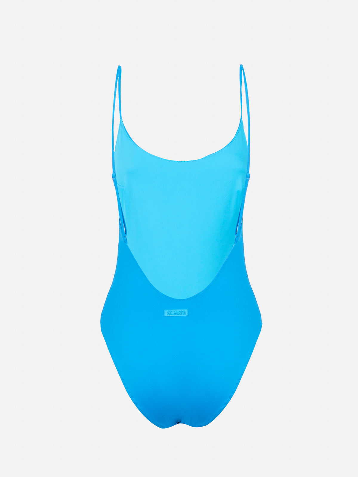 Hellblauer Badeanzug für Damen Cecille