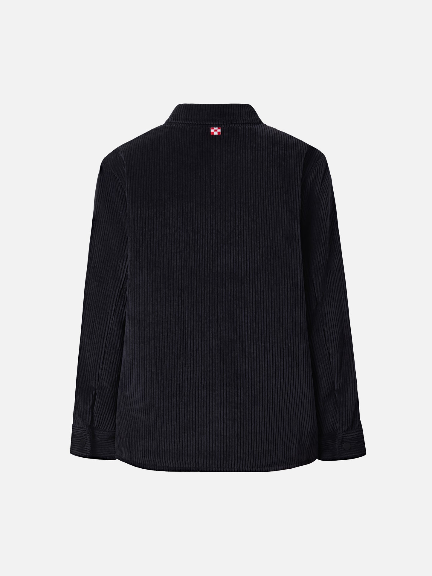 Camicia imbottita Chalet Jr in corduroy blu navy