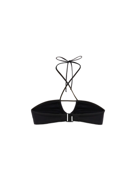 Dahlia black bandeau top - MC2 Saint Barth