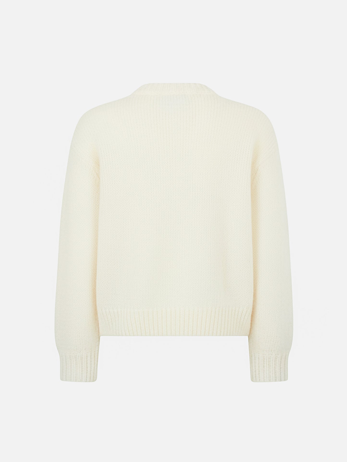 Boxy shape soft sweater Danya Jr with St. Moritz lurex jacquard