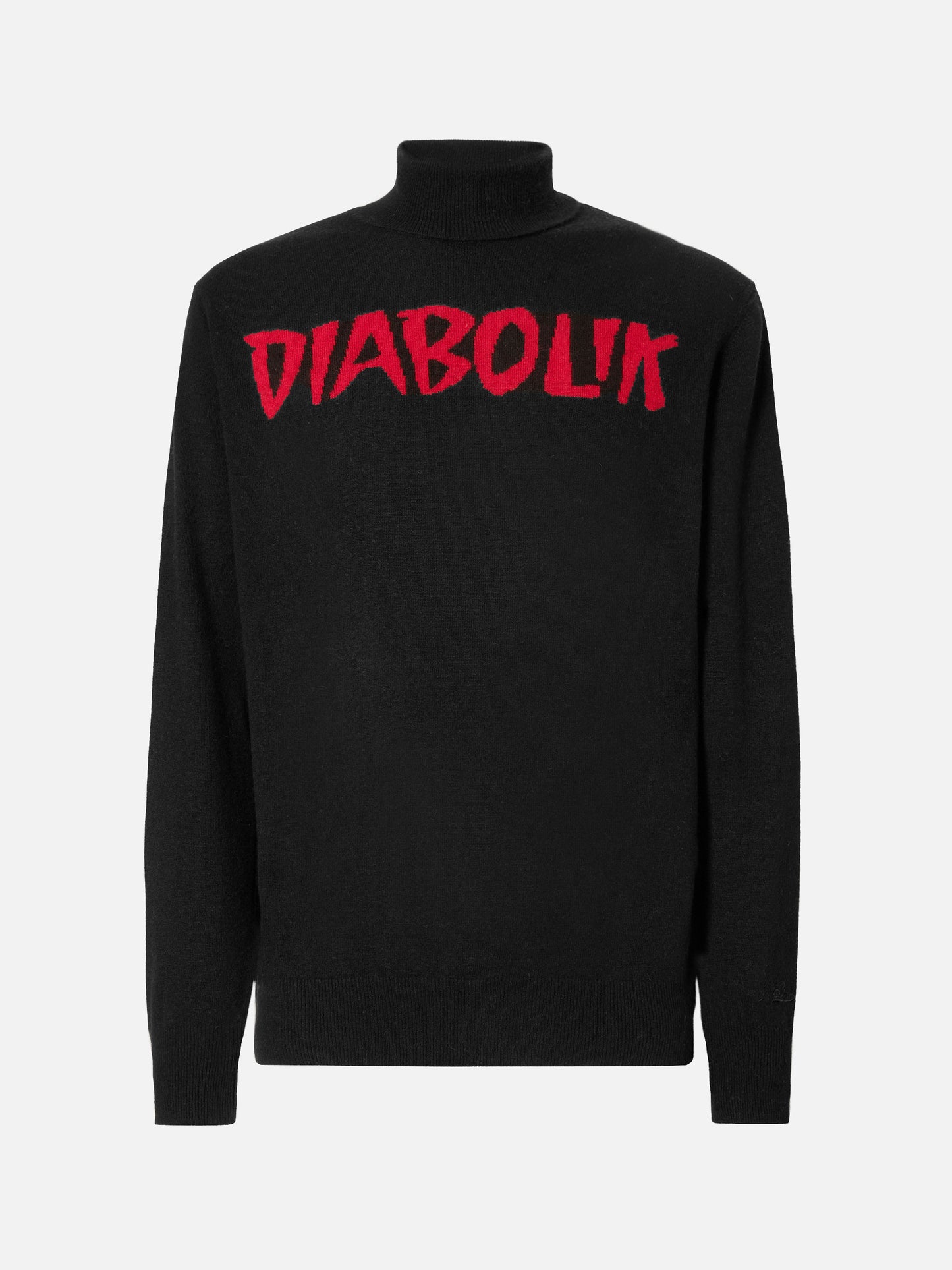 Col roulé Dolcevita avec jacquard Diabolik | DIABOLIK SPECIAL EDITION