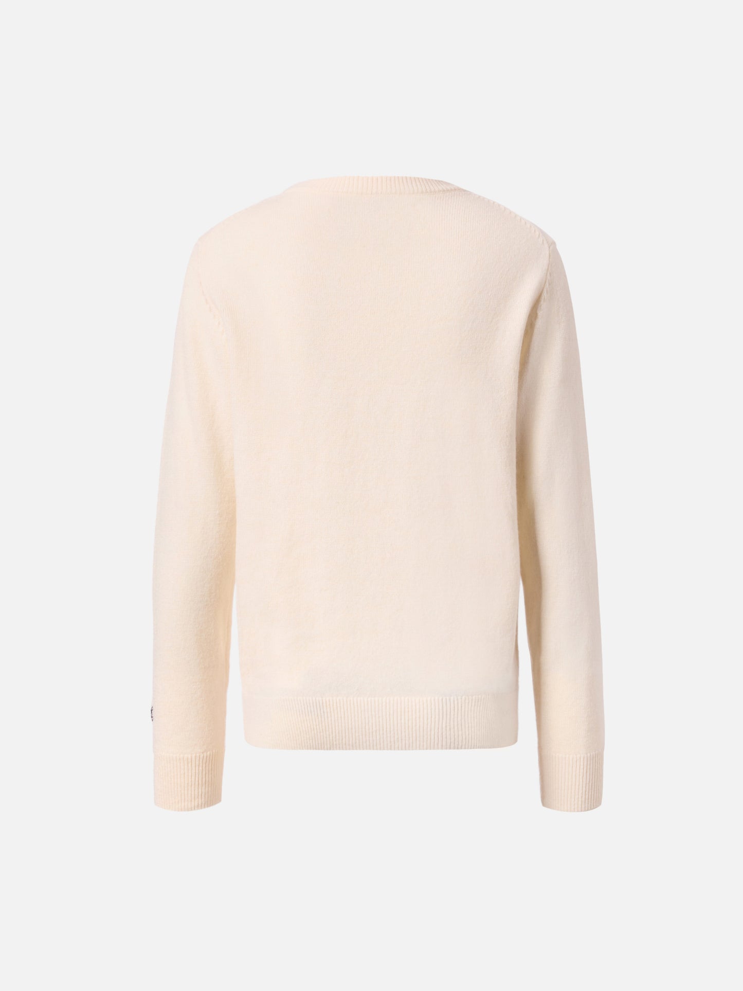 Sweater Douglas in cashmere blend with St. Moritz jacquard | ST. MORITZ SPECIAL EDITION