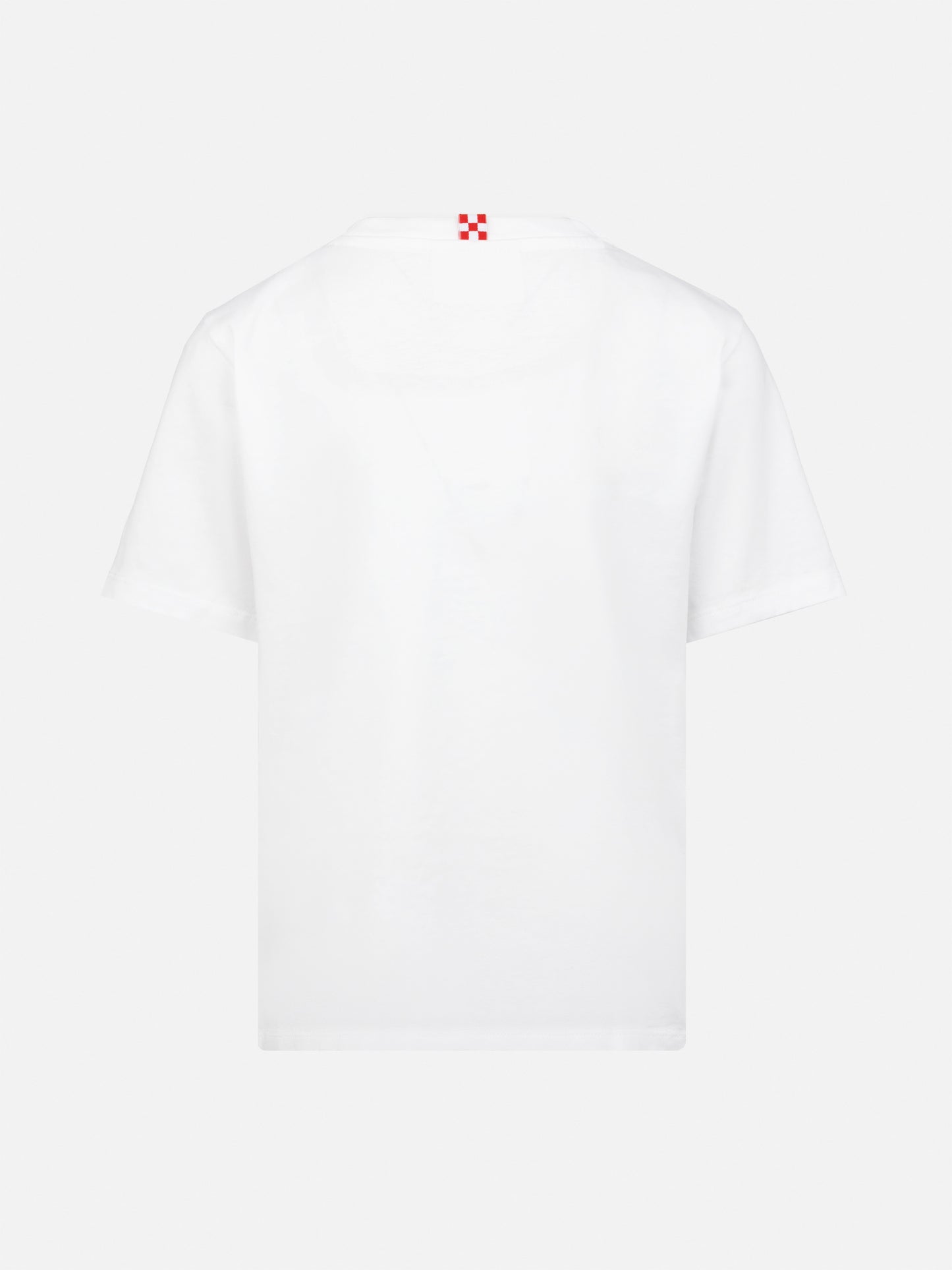 White cotton jersey t-shirt Dover with St. Barth embroidery - MC2 Saint Barth