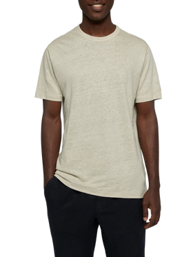 Off-white linen jersey t-shirt Ecstasea - MC2 Saint Barth