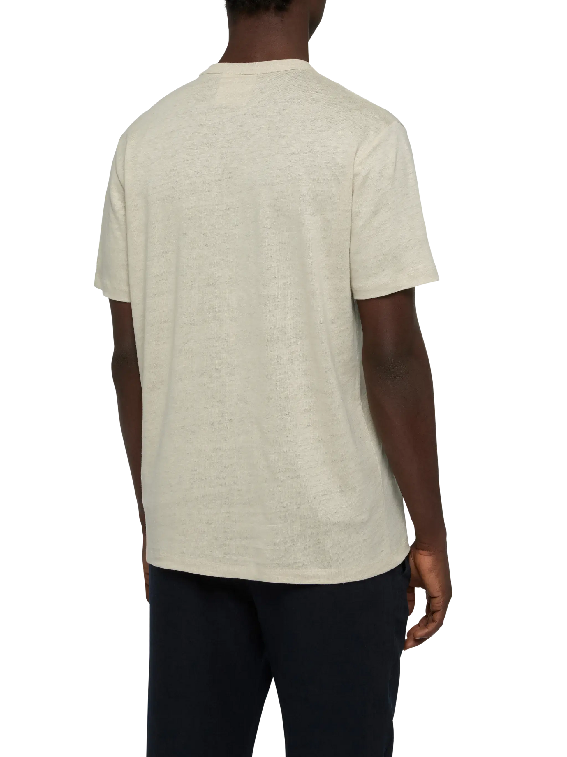 Off-white linen jersey t-shirt Ecstasea - MC2 Saint Barth