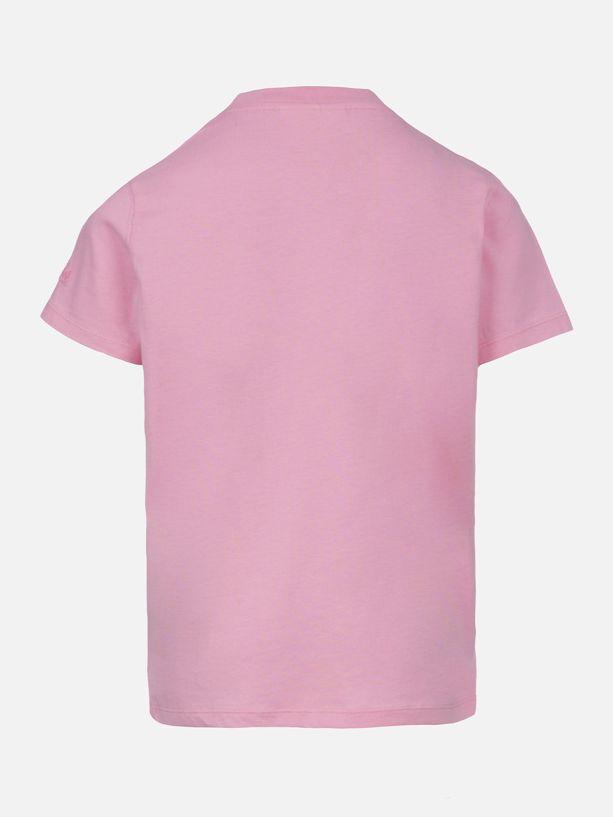 Girl cotton jersey crewneck t-shirt Elly with Barbie print | BARBIE SPECIAL EDITION - MC2 Saint Barth