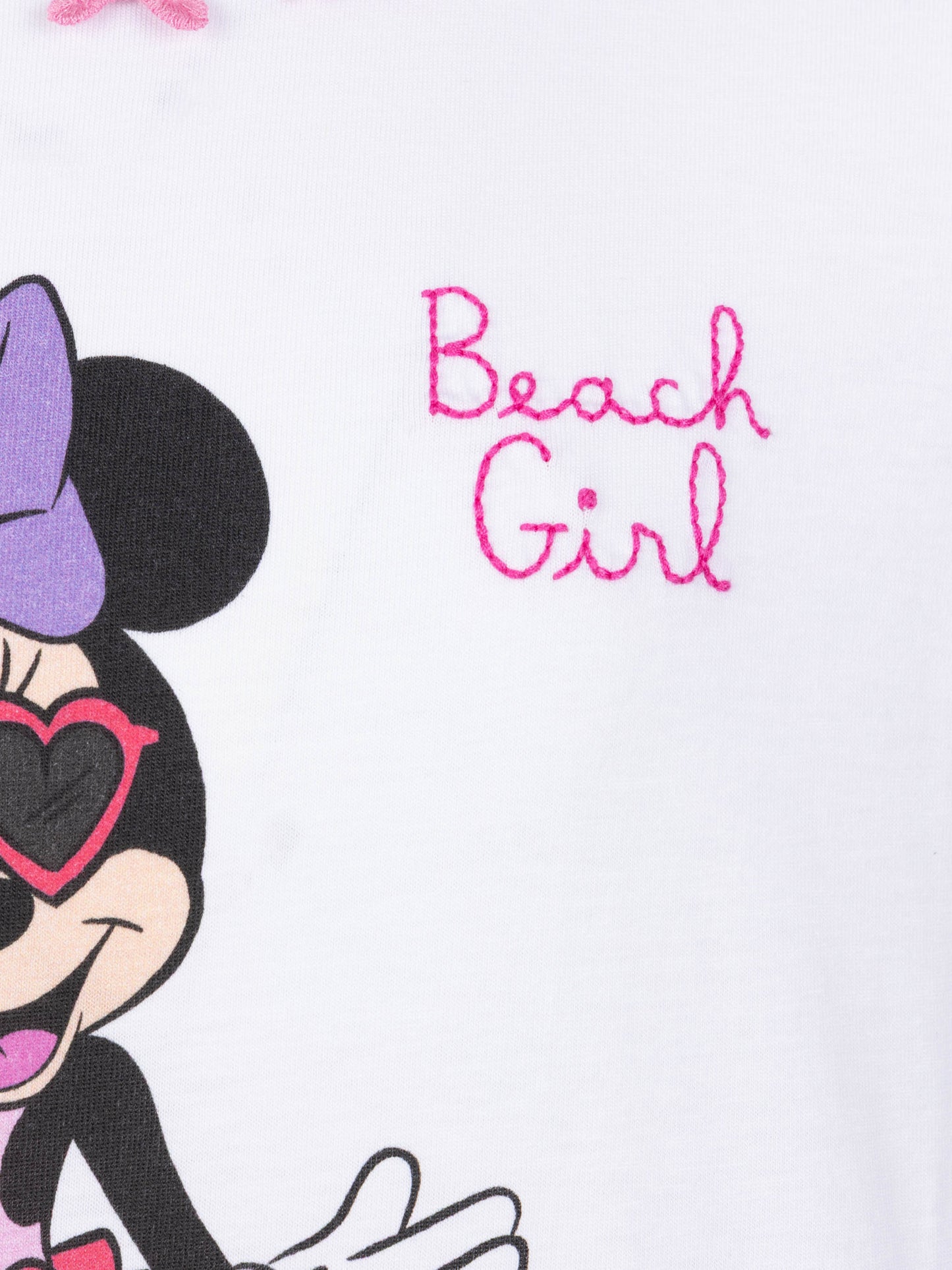 Elly cotton jersey crewneck t-shirt with Minnie print | DISNEY® SPECIAL EDITION - MC2 Saint Barth