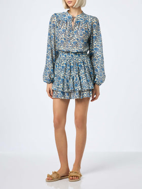 Woman silk voile blouse Harper - MC2 Saint Barth