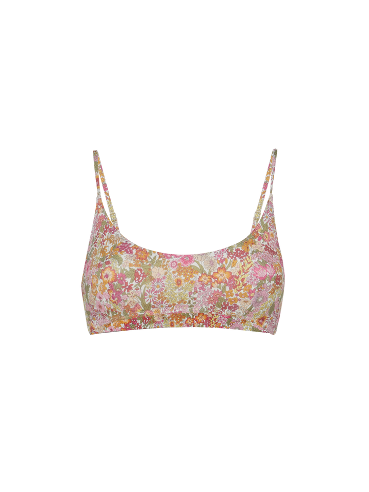 Judy bralette beach top Judy with Margaret Annie print | MADE WITH LIBERTY FABRIC