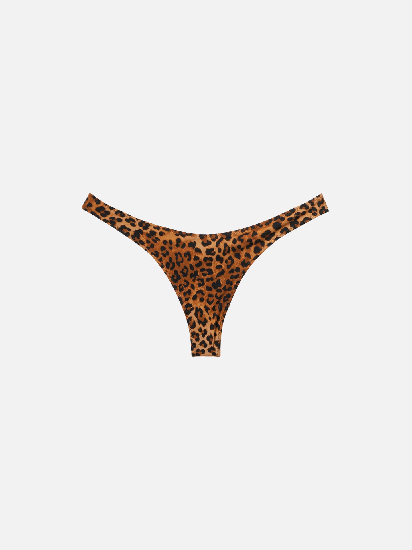 Naomi cheeky swim briefs with animalier print
