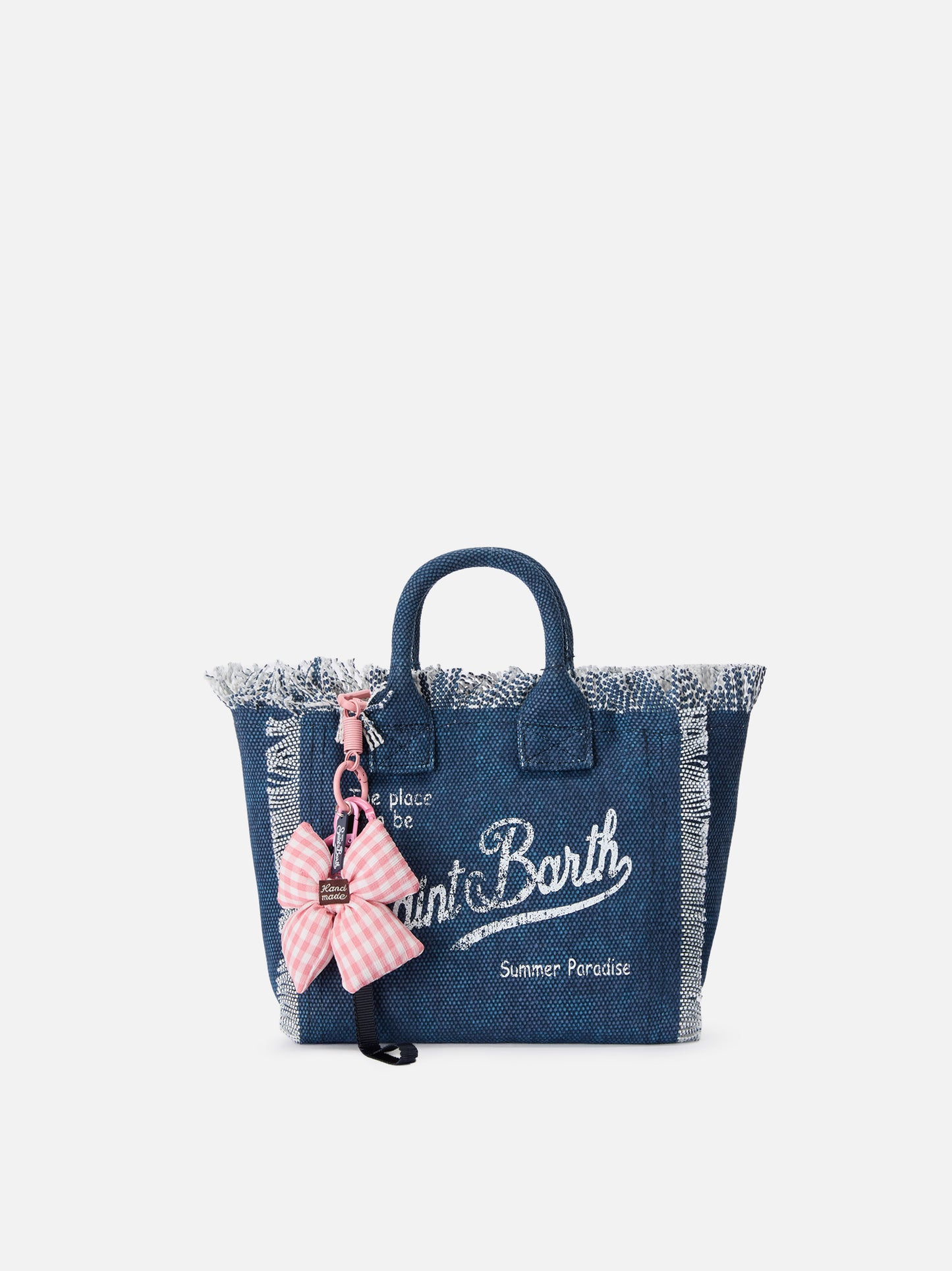 Funny charm da borsa con fiocco crochet