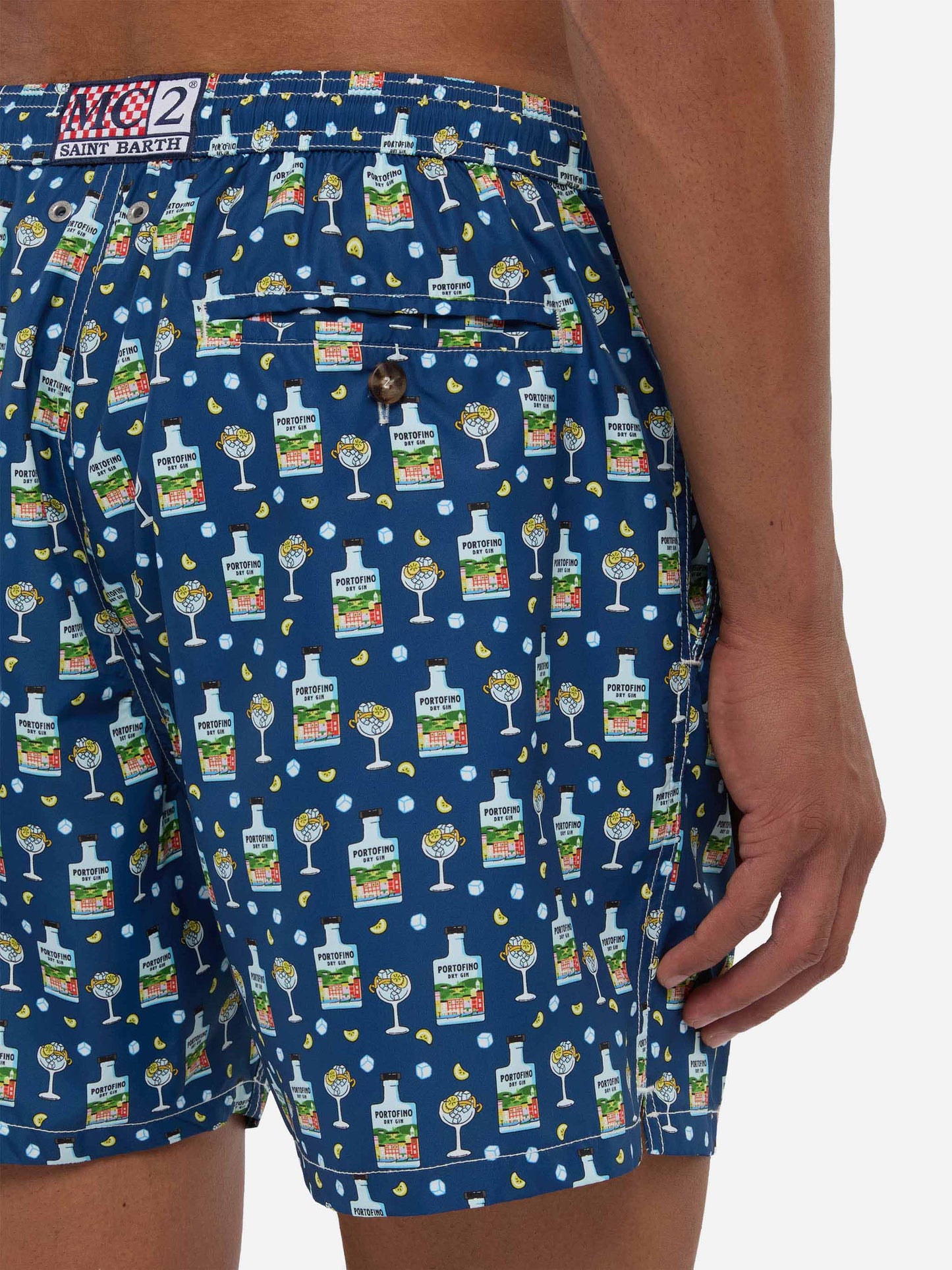 Bañador de tejido ligero Lighting con estampado Portofino Gin | PORTOFINO GIN SPECIAL EDITION